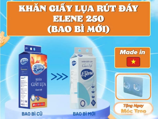  Giấy Rút Đáy Đa Năng Elene 4 Lớp Cao Cấp, Mềm Mịn, An Toàn 