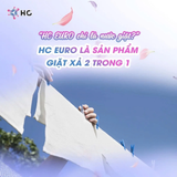  Nước Giặt Xả HC EURO 6IN1 3.5L Chuẩn Hàng Nội Địa Thái Lan Kháng Khuẩn Chống Ẩm Mốc 