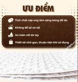  Hộp 20 gói khăn ướt lau giày da túi da ví da siêu tốc Leather EcoWipes gói 25 tờ hương quế 