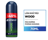  [TĂNG 40% DUNG TÍCH] Lăn khử mùi XMen 70ml/chai Amazon/Vegas/Wood/Fire - Hương Thơm Nam Tính, Khô Thoáng Dài Lâu 