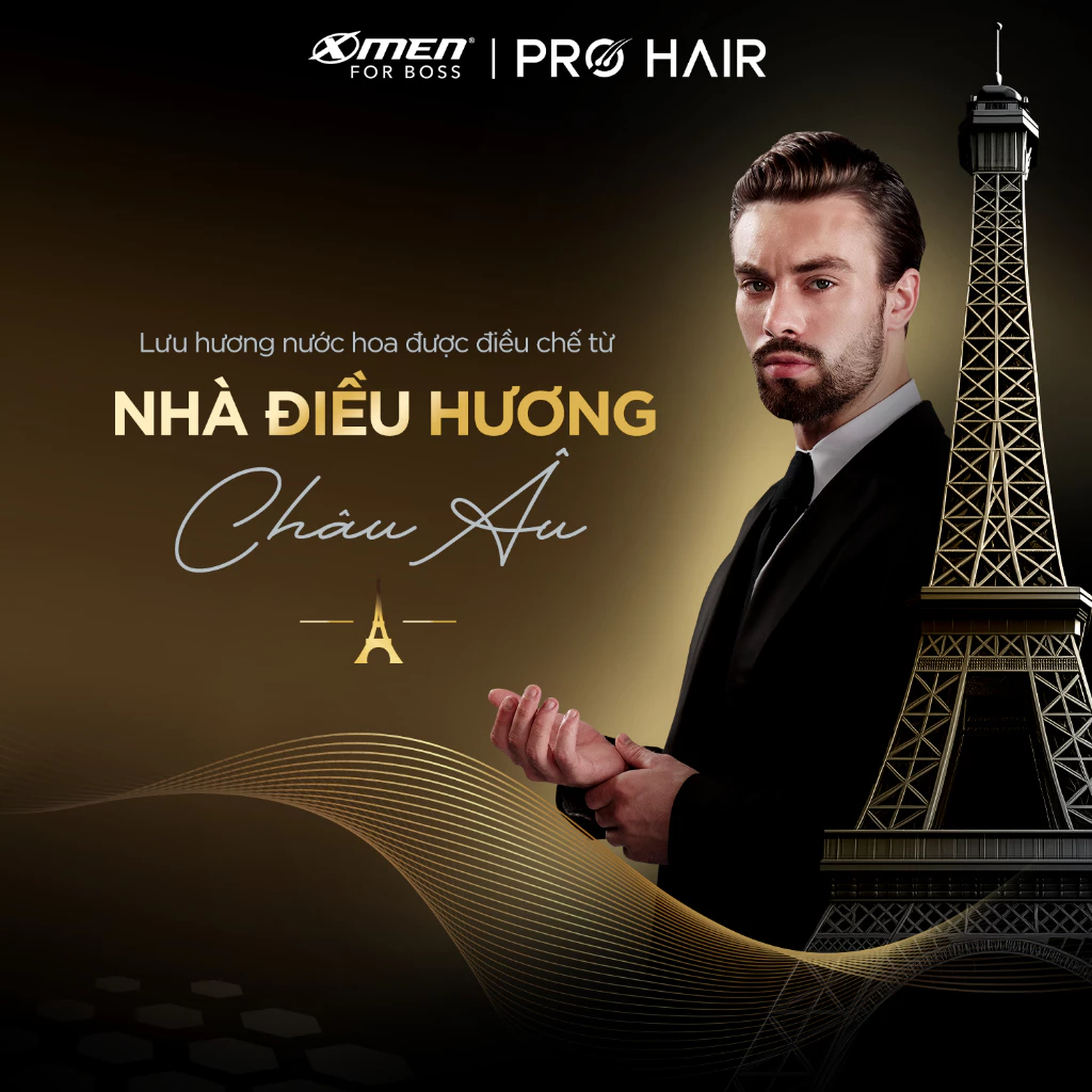  Dầu gội Thảo Dược X-Men For Boss Pro Hair 350g Nuôi Dưỡng Da Đầu Từ Gốc, Sạch Gàu và Giảm Gãy Rụng 