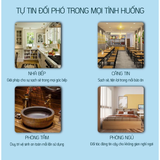  Khăn Giấy Đa Năng MyLan Gấu Trúc Rút Đáy Cao Cấp Dập Vân 4D Mềm Dai 330 Lượt Rút 200mm x 175mm 