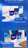  [LỐC 10 GÓI] Khăn giấy bỏ túi cao cấp Tempo Regular - 4 Lớp Bền Dai - Thương hiệu Đức - An Toàn Cho Da 