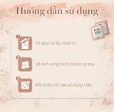  Khăn ướt vệ sinh vùng kín phụ nữ EcoWipes gói 1 tờ travel size hương hoa Daisy Hộp 20 gói 