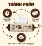 Khăn ướt lau giày da túi da ví da siêu tốc Leather EcoWipes gói 25 tờ hương quế 