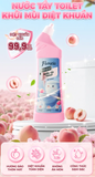  Nước tẩy toilet Floracia khử mùi hiệu quả - làm sạch sáng bóng, an toàn cho da tay 500g 