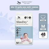  Bỉm tã quần ngày Applecrumby Slimdry Easyday Pull Ups size M - XXL thoải mái cho bé 