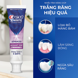 Kem đánh trắng răng Crest 3D White Radiant Mint 93g - Mỹ 