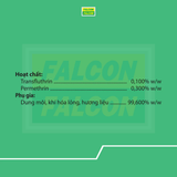  Bình xịt muỗi FALCON A1 600ml hương chanh + Tặng thêm 60ml 