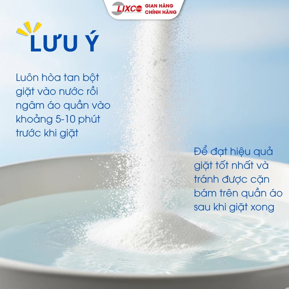  Bột giặt Lix Extra hương nước hoa tăng gấp đôi sức mạnh giặt tẩy quần áo sạch thơm lâu cho giặt tay, máy  5.5-7kg 