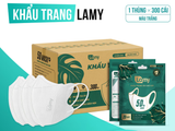  Khẩu trang 5D Lamy kháng khuẩn ngăn ngừa giọt bắn bụi mịn chống tia UV 
