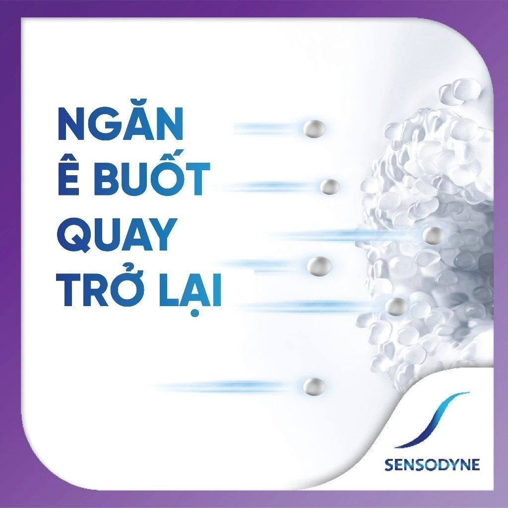  Kem đánh răng SENSODYNE Rapid Action Whitening 100g giảm ê buốt nhanh và làm trắng răng tự nhiên 
