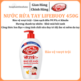  Nước Rửa Tay Lifebuoy Bảo Vệ Khỏi 99.9% Vi Khuẩn Gây Bệnh Với Ion Bạc+ Hỗ Trợ Cùng Đề Kháng Da Tự Nhiên 450g 