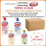  Nước Rửa Tay Lifebuoy Bảo Vệ Khỏi 99.9% Vi Khuẩn Gây Bệnh Với Ion Bạc+ Hỗ Trợ Cùng Đề Kháng Da Tự Nhiên 450g 