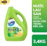  Nước lau sàn Sunlight Bioshield can 3.4Kg 