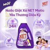  Nước giặt xả NET Matic yêu thương diệu kỳ can 3kg 