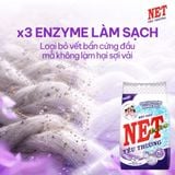  Combo Bột giặt NET yêu thương Extra bịch 5.5kg + Nước rửa chén NET yêu thương đậm đặc hương Chanh tươi mát chai 750g 