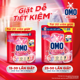  Túi viên giặt tiện lợi OMO 3 trong 1 (30 - 50viên/ túi) 