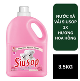  Nước Xả Vải Đậm Đặc 3X Siusop Lưu Hương Suốt Ngày Dài Bình 1.8 - 3.5 KG 