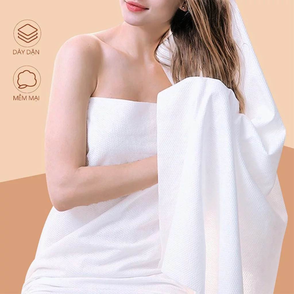  Khăn Tắm Cotton MyLan Cao Cấp Mềm Mại 70x140cm 