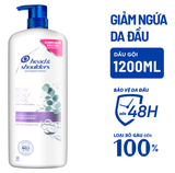  Dầu Gội Sạch Gàu HEAD & SHOULDERS Bạc Hà/ Giảm Ngứa Da Đầu/ Hương Chanh - Chai 1200 ml 