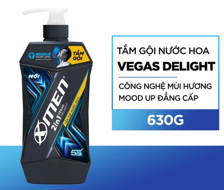  Tắm Gội XMen Amazon Hunt/Vegas Delight 630g/850g - Hương Nước Hoa Phong Trần 