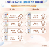  Tã quần Moony Dịu Nhẹ siêu cao cấp M46/L36/Xl32 