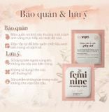  Khăn ướt vệ sinh vùng kín phụ nữ EcoWipes gói 1 tờ travel size hương hoa Daisy Hộp 20 gói 