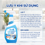  Chai Sạch Đa Năng CLEANZ hương chanh Vệ Sinh Nhà Tắm Chống Ăn Mòn Inox Vệ Sinh Vòi Rửa, Vòi Sen, Vách Kính 350-700ml 