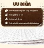  Khăn ướt lau giày da túi da ví da siêu tốc Leather EcoWipes gói 25 tờ hương quế 