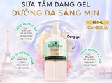  Gel/Bọt Tắm Cao Cấp Enchanteur Luxury Dưỡng Da Sáng Mịn Chứa Chiết Xuất Hoa Trà/ Hoa Mẫu Đơn + 4D Hyaluronic Acid 400-450ml 