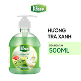  Sữa rửa tay Kleen Làm sạch Giúp kháng khuẩn Giúp dưỡng ẩm 500ml 