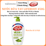  Nước Rửa Tay Lifebuoy Bảo Vệ Khỏi 99.9% Vi Khuẩn Gây Bệnh Với Ion Bạc+ Hỗ Trợ Cùng Đề Kháng Da Tự Nhiên 450g 