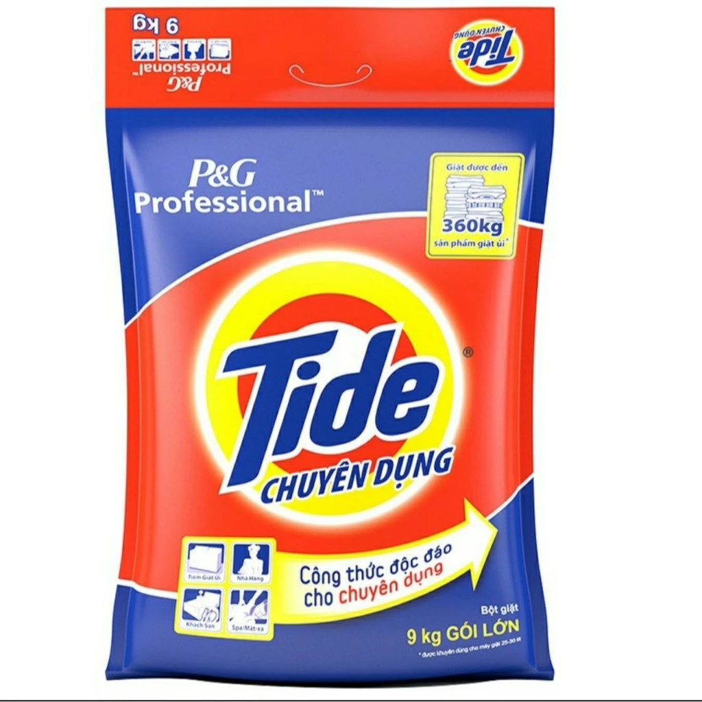  Bột Giặt Tide chuyên dụng 9 kg 