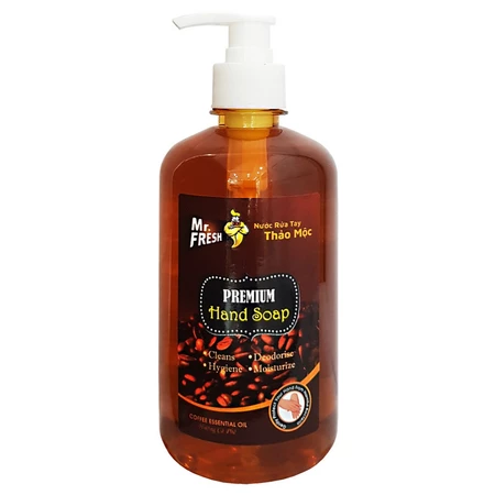  Nước rửa tay MrFresh 500ml - Dưỡng ẩm da tay, thơm lâu, sạch khuẩn cao cấp 