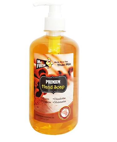  Nước rửa tay MrFresh 500ml - Dưỡng ẩm da tay, thơm lâu, sạch khuẩn cao cấp 