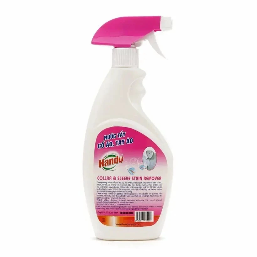  Nước tẩy cổ áo, tay áo 500ml Hando cao cấp 
