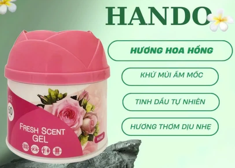  Sáp thơm phòng tươi mát Hando 87g 