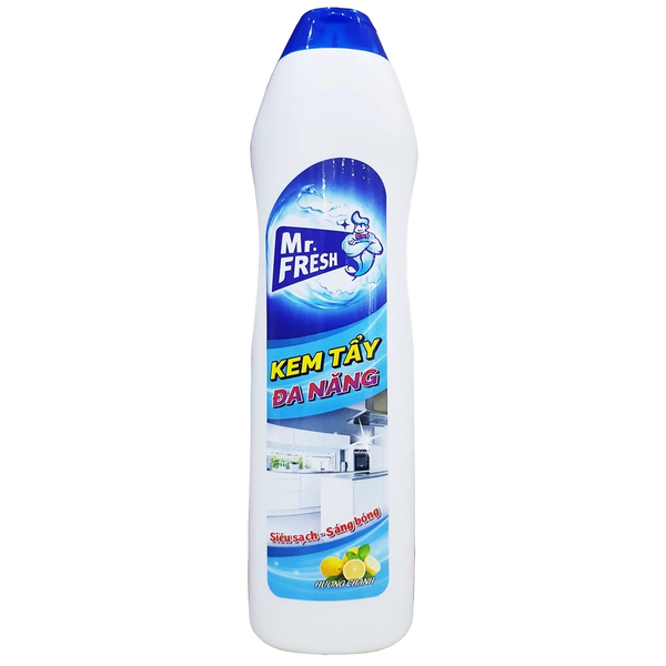  Kem tẩy đa năng cọ xoong nồi tẩy dầu mỡ bếp Mr.Fresh 690g siêu sạch 