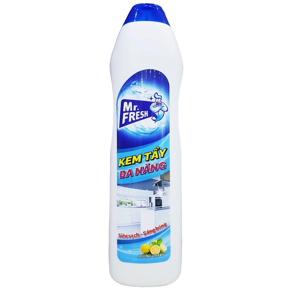  Kem tẩy đa năng cọ xoong nồi tẩy dầu mỡ bếp Mr.Fresh 690g siêu sạch 
