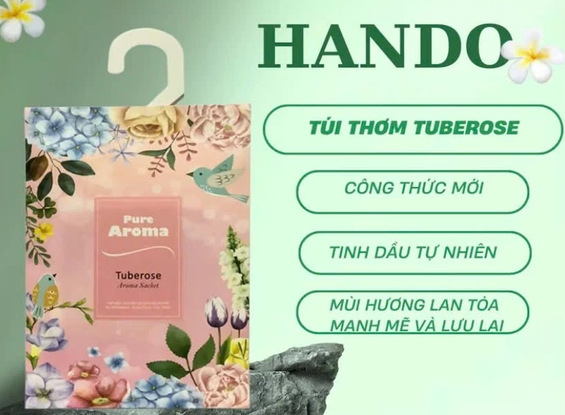  Túi thơm toả hương thơm đậm Hando KUXUAN AROMA 26g cao cấp 