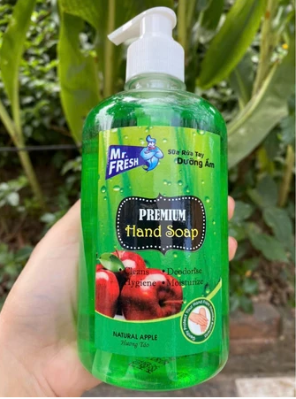  Nước rửa tay MrFresh 500ml - Dưỡng ẩm da tay, thơm lâu, sạch khuẩn cao cấp 