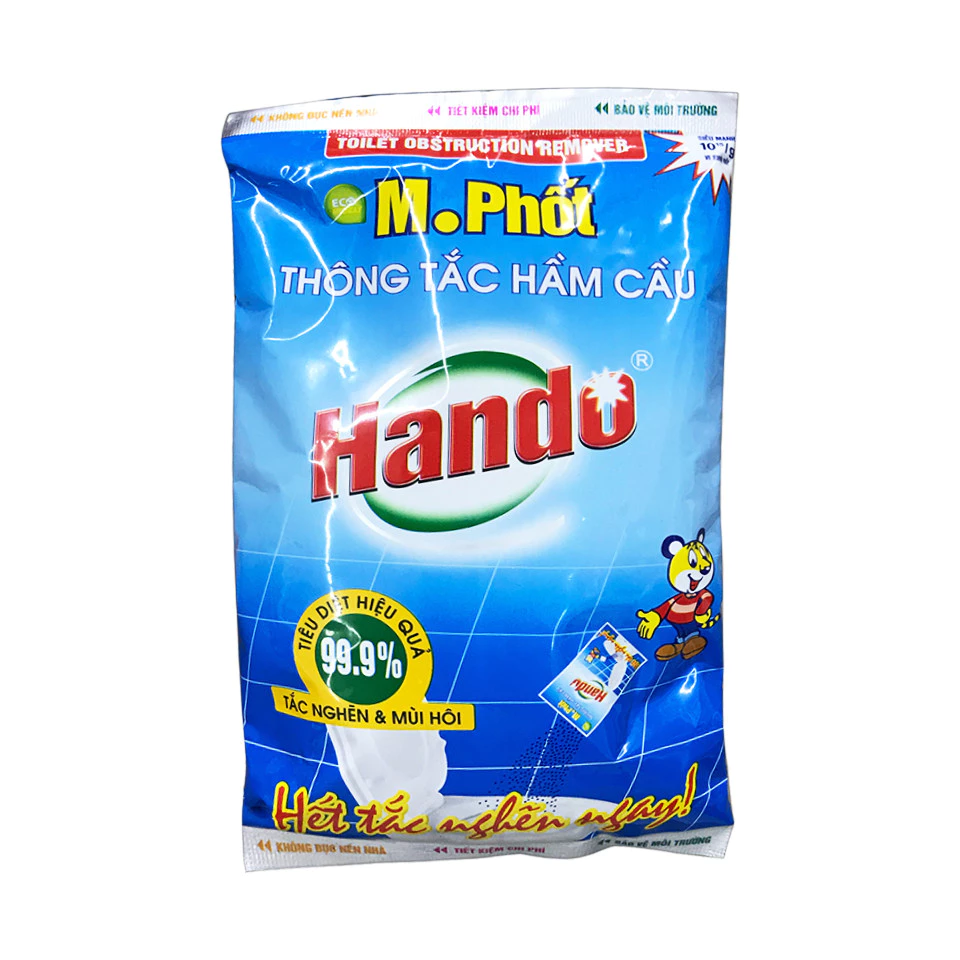 Gói bột thông tắc hầm cầu bể phốt Hando M.phốt 300g 