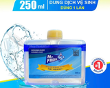  Dung Dịch Vệ Sinh Máy Rửa Chén Bát Mr. Fresh Chai 250ml chuyên dụng 