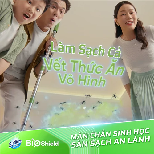  Nước lau sàn Sunlight Bioshield can 3.4Kg 