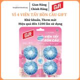  Viên Thả Bồn Cầu Gift (4 viên × 55g) 