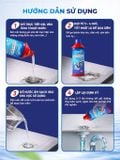  Gel sinh học CleanZ phòng tắc nghẽn, làm sạch đường ống rửa bát, rửa mặt, khử mùi hôi hiệu quả 500-1000ml 