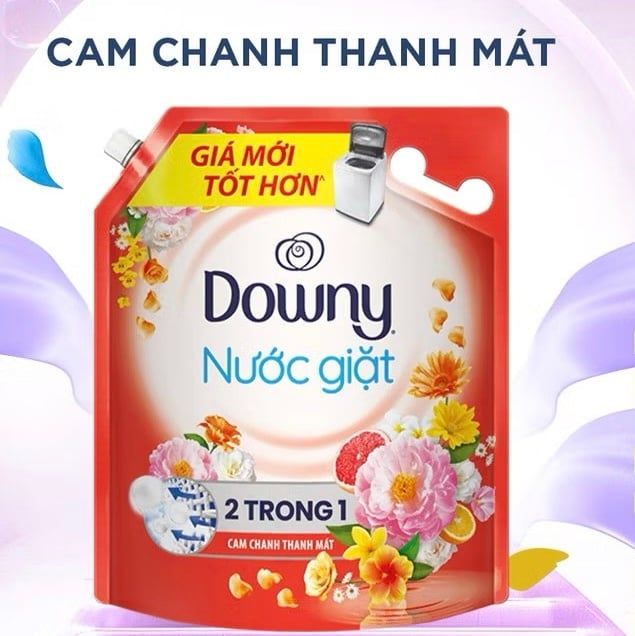  Nước giặt Downy matic 2.65 Kg hương nước hoa, lưu hương suốt 12 tuần 