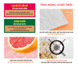  Khăn Ướt Lau Bếp LET-GREEN Sạch Ố Dầu, 30 Miếng/Bao 