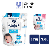  Nước Xả Vải Comfort Dịu Nhẹ Túi 3,6L 